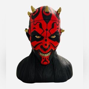 1999 Star Wars Episode I Darth Maul Figural Container Cookie Jar Applause